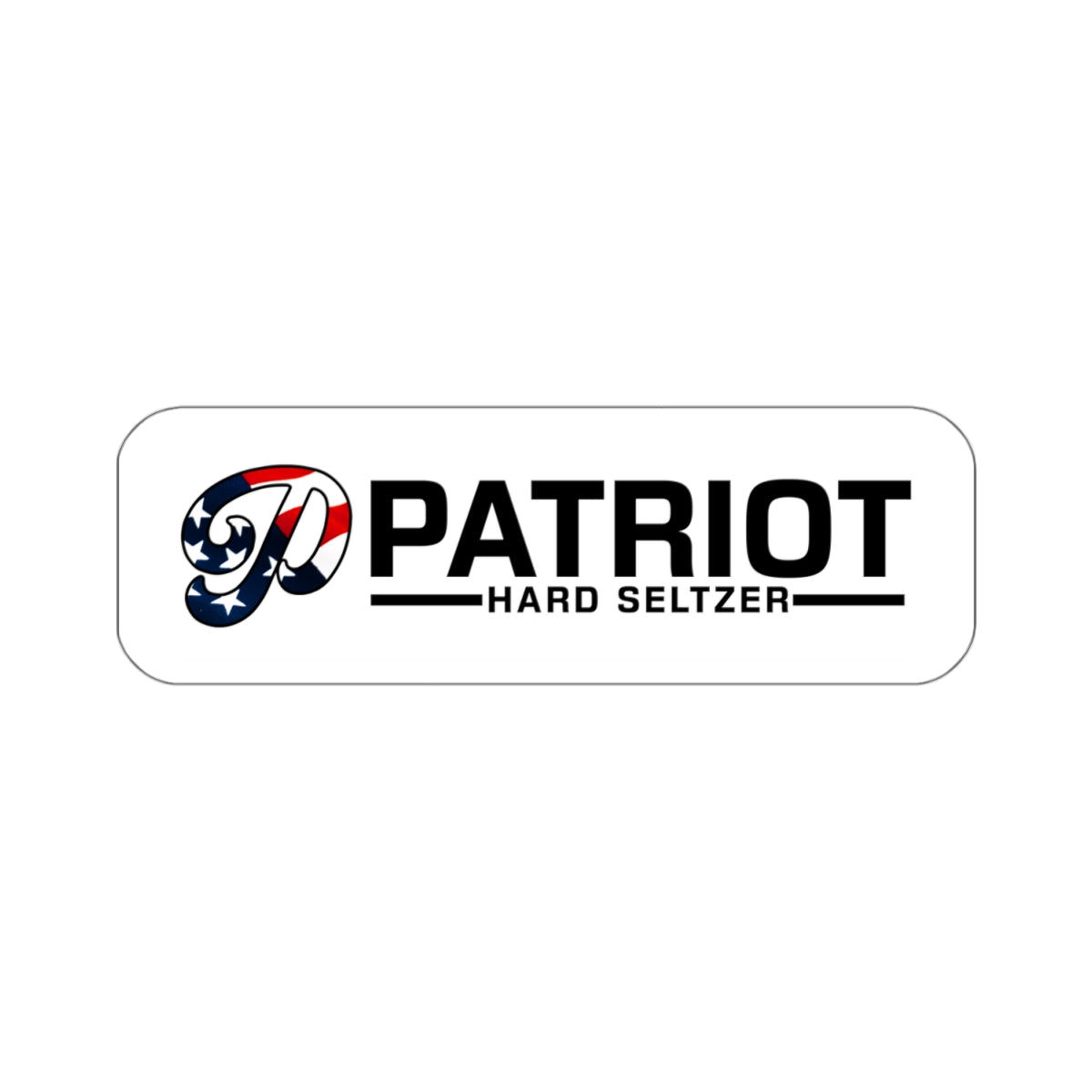 Proud Patriot: Combined Logo Sticker