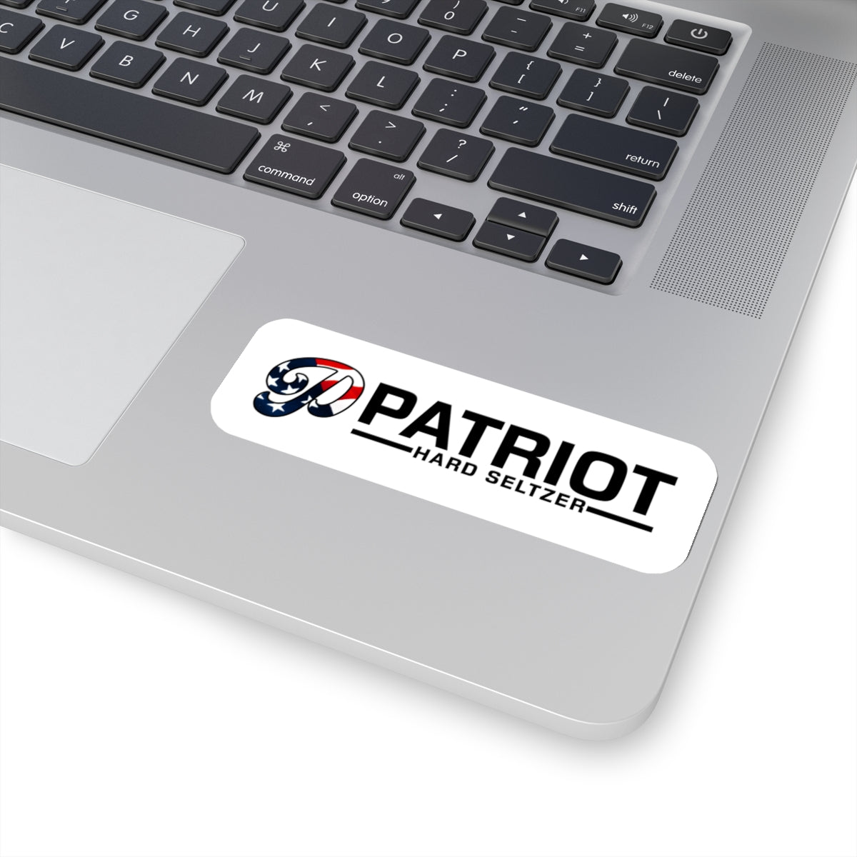 Proud Patriot: Combined Logo Sticker